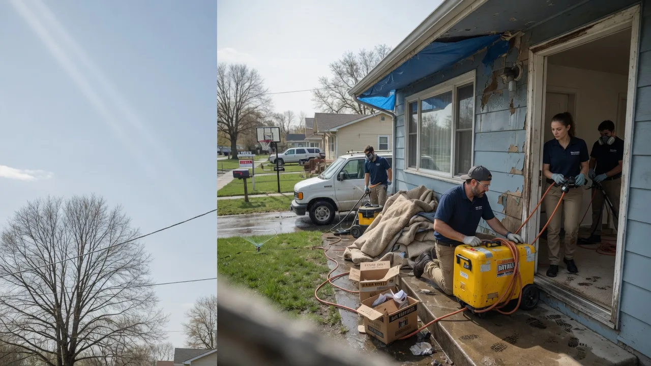 Basement Flood Cleanup in Dana, IL near me